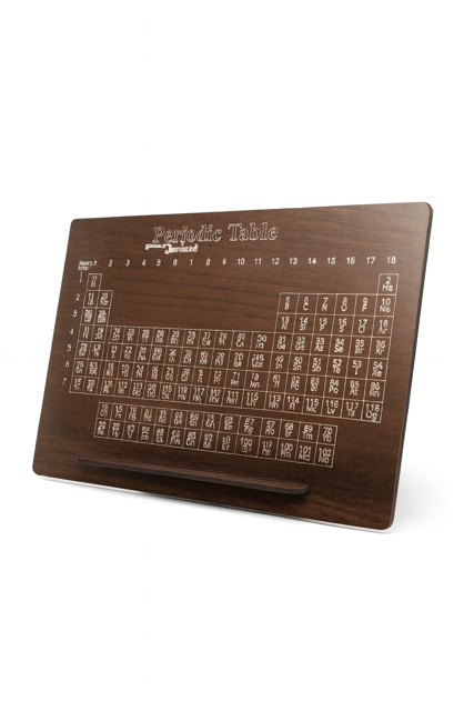 جدول مندلیف چوبی